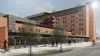 Illustration av Bromma sjukhus framtagen av White Arkitekter