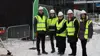Från vänster: Nils Resvik, Projektchef Vectura, Anders Bysell, VD IN3PRENÖR, Karin Wanngård, finansborgarråd Stockholm Stad, Micael Averborg, Affärsutvecklingschef Vectura och Malin Flink, Sverige- och Finaldschef Joe & the Juice.